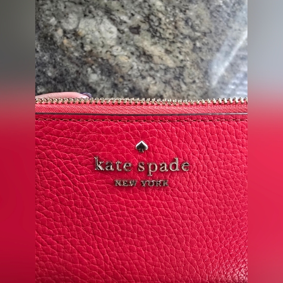 Kate Spade Red Leather Wallet - Picture 8 of 14